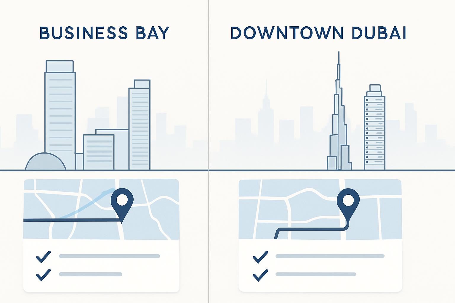 business-bay-vs-downtown-dubai